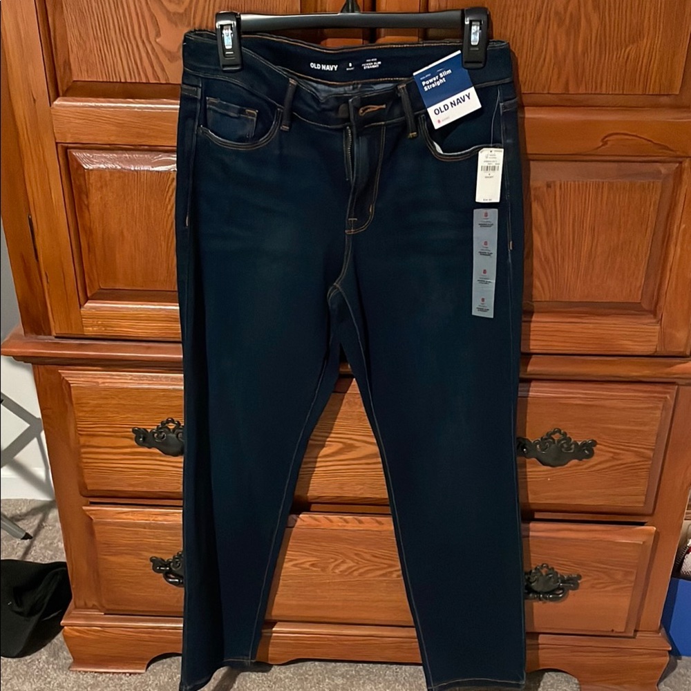 Old Navy Midnight Blue Denim Pants - Size 8 Short